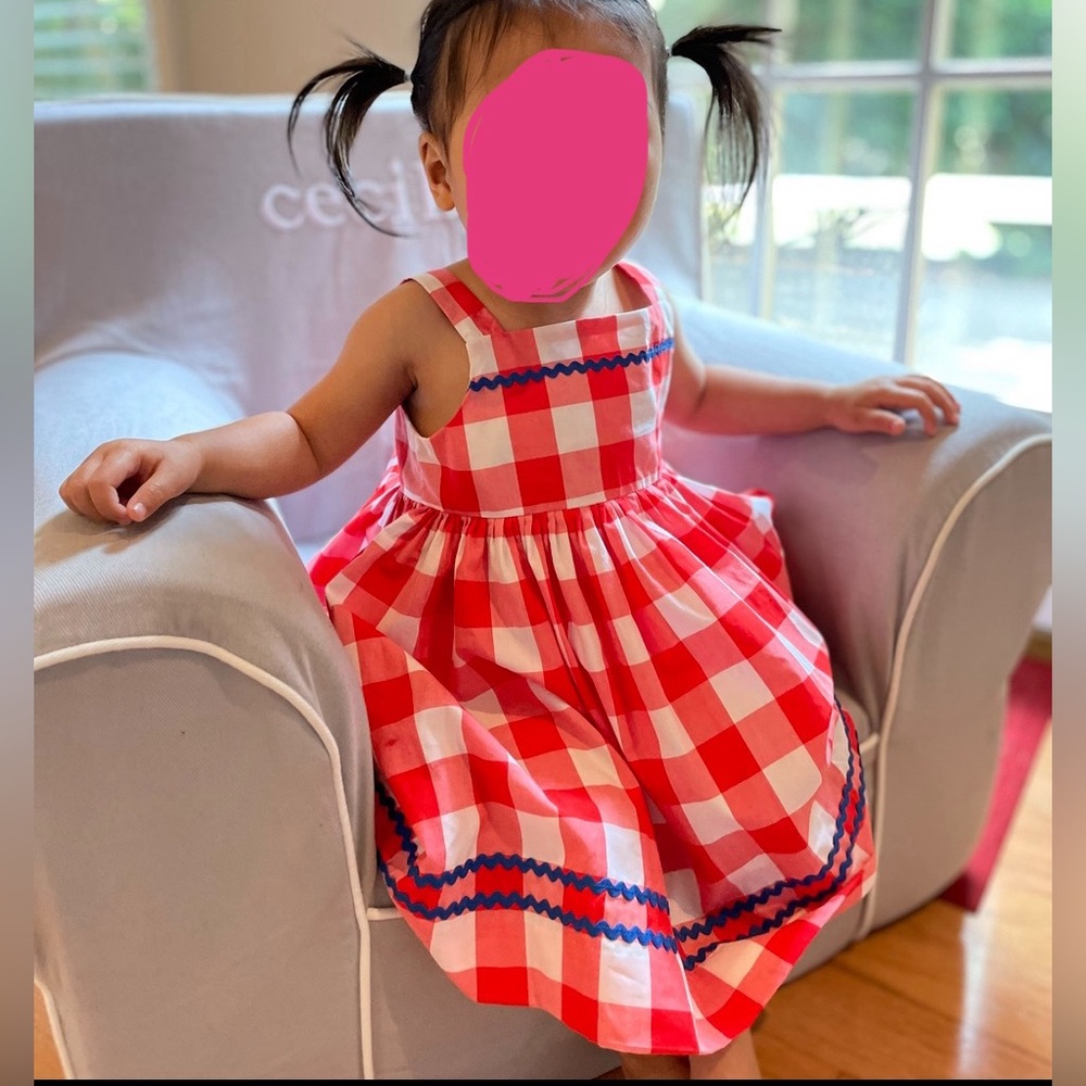Jacadi Checkered Dress (24 mos)